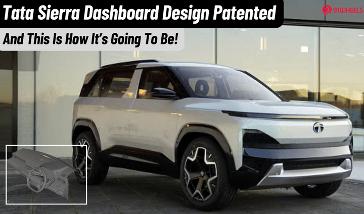 Tata Sierra Dashboard Design Patent Surfaces- This Is How It Looks!