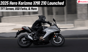 2025 Hero Karizma XMR 210 Launched: USD Forks, Combat Edition, & More