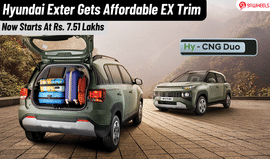 Hyundai Exter CNG Gets An Affordable EX Trim: Priced At Rs. 7.51 Lakhs