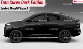 Tata Curvv 'Dark Edition' Images Leaked Ahead Of Launch