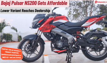 Bajaj Pulsar NS200 Base Variant Reaches Dealerships; More Affordable