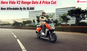 Hero Vida V2 Range Gets A Price Cut: Now Affordable By Up To Rs. 15k Hero Vida V2 Range Gets A Price Cut: Now Affordable By Up To Rs. 15k