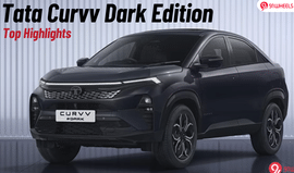 Tata Curvv Dark Edition Top Highlights: The Coupe SUV Goes Black!
