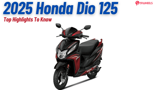 2025 Honda Dio 125 Top Highlights: New TFT Screen, & More