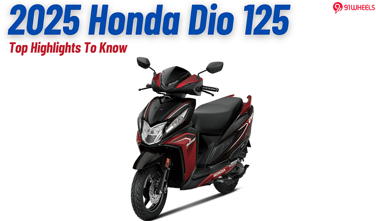 2025 Honda Dio 125 Top Highlights: New TFT Screen, & More