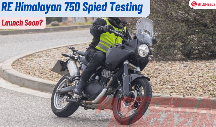 Royal Enfield Himalayan 750 Spied Testing- More Power For Adventure!