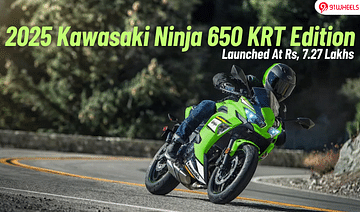 2025 Kawasaki Ninja 650 KRT Edition Launched At Rs 7.27 Lakhs
