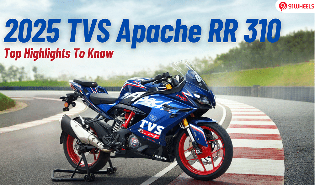 2025 TVS Apache RR 310 Top Highlights: New Alloys, More Tech! 2025 TVS Apache RR 310 Top Highlights: New Alloys, More Tech!