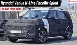 Hyundai Venue N-Line Facelift Spotted For The First Time; Launch Soon?