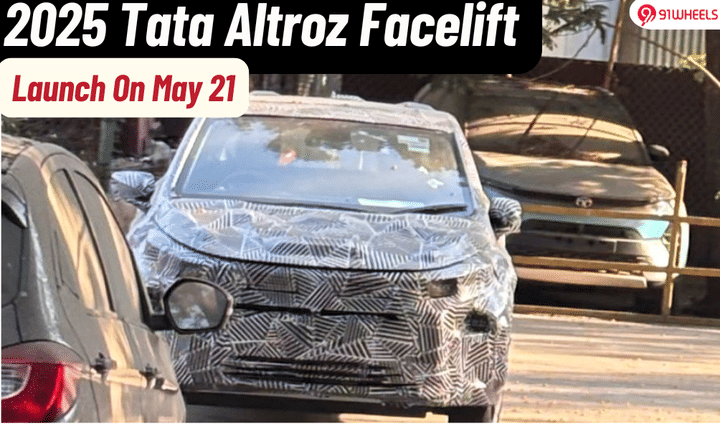 2025 Tata Altroz Facelift Launch On May 21- Design And Feature Updates