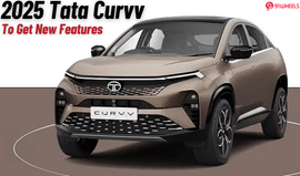 Tata Curvv To Get New Features Introduced With Dark Edition