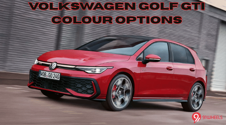 Volkswagen Golf GTI To Be Available In These Colour Options - See Images!