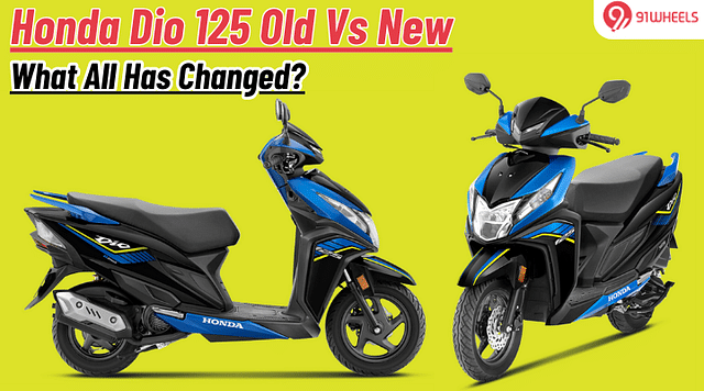 Honda Dio 125 Old Vs New: What All Has Changed?