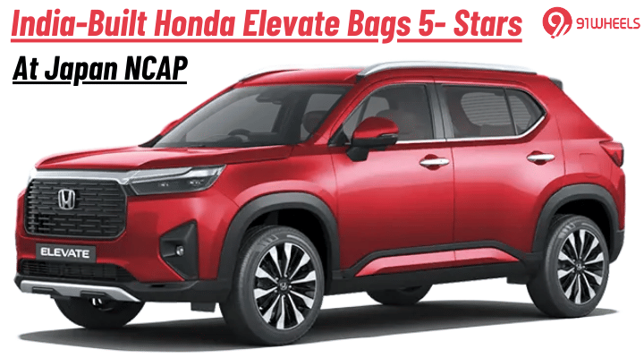 India-Built Honda Elevate Bags 5-star Safety Rating At Japan-NCAP: Details Inside India-Built Honda Elevate Bags 5-star Safety Rating At Japan-NCAP: Details Inside