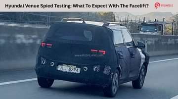 Hyundai Venue Spied Testing: What To Expect With The Facelift?