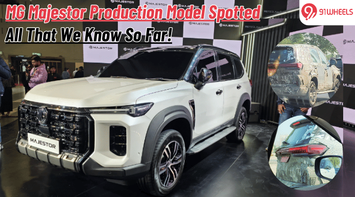 MG Majestor Production Model Spotted: All That We Know So Far!