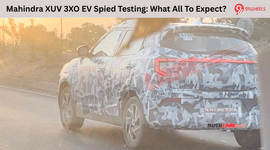 Mahindra XUV 3XO EV Spied Testing: What All To Expect?