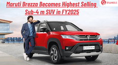 Maruti Brezza Becomes Highest Selling Sub-4 m SUV in FY2025: What Makes it Popular?