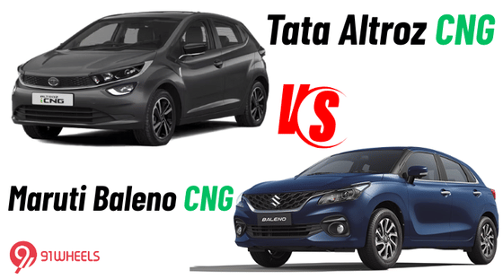Tata Altroz CNG vs Maruti Baleno CNG - Comparison