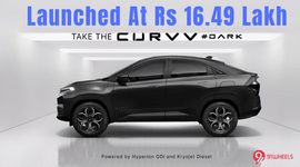 Tata Curvv Dark Edition Launched - Starts At Rs 16.49 Lakh