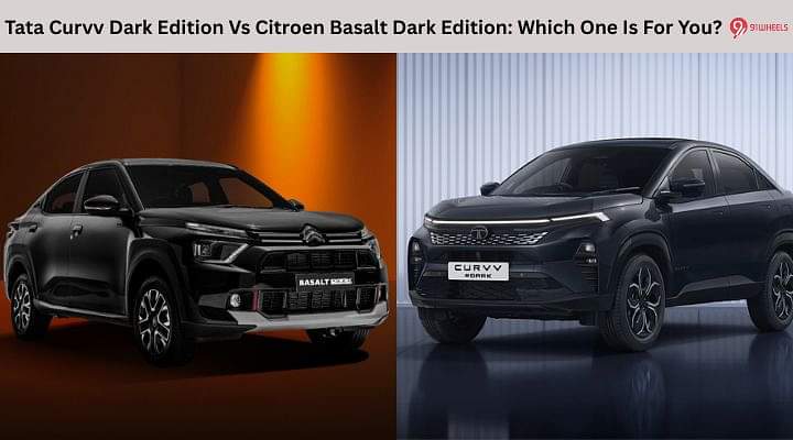Tata Curvv Dark Edition vs Citroen Basalt Dark Edition: Which One Is For You? Tata Curvv Dark Edition vs Citroen Basalt Dark Edition: Which One Is For You?