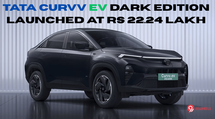 Tata Curvv EV Dark Edition Launched At Rs 22.24 Lakh Tata Curvv EV Dark Edition Launched At Rs 22.24 Lakh