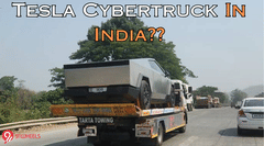 Tesla Cybertruck Being Towed In India - ECU Failure? Tesla Cybertruck Being Towed In India - ECU Failure?