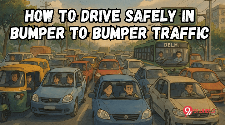 How To Drive Safely In Bumper To Bumper Traffic - For Young Drivers