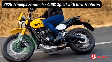 2025 Triumph Scrambler 400X Spied with New Features