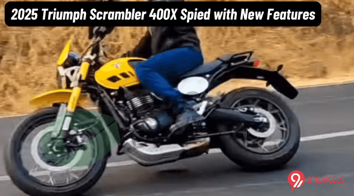 2025 Triumph Scrambler 400X Spied with New Features