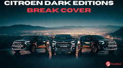 Citroen Goes All Black with C3, Aircross, and Basalt Dark Editions - Starts At Rs 8.38 Lakh!