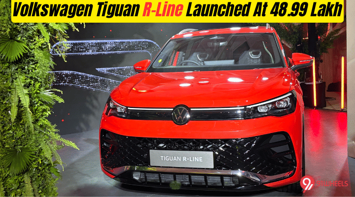 Volkswagen Tiguan R-Line Launched At Rs 48.99 Lakh Volkswagen Tiguan R-Line Launched At Rs 48.99 Lakh