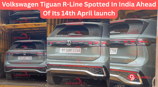 Volkswagen Tiguan R-Line Spotted In India Ahead Of Its 14th April launch