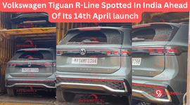 Volkswagen Tiguan R-Line Spotted In India Ahead Of Its 14th April launch
