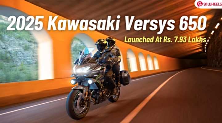 2025 Kawasaki Versys 650 Launched At Rs 7.93 Lakhs-   New Colorway 2025 Kawasaki Versys 650 Launched At Rs 7.93 Lakhs-   New Colorway