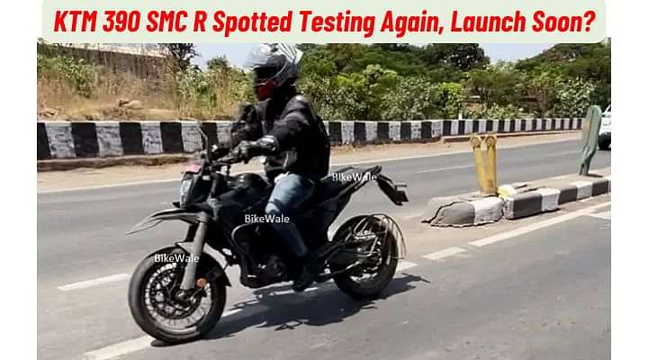 KTM 390 SMC R Spotted Testing Again; Coming Soon?