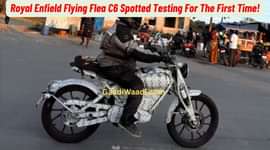 Royal Enfield Flying Flea C6 Spotted Testing For The First Time!