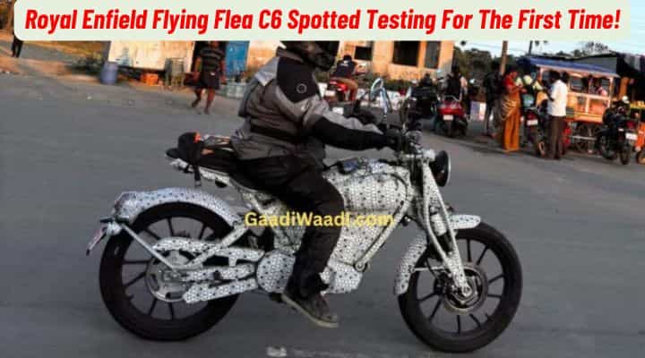 Royal Enfield Flying Flea C6 Spotted Testing For The First Time! Royal Enfield Flying Flea C6 Spotted Testing For The First Time!