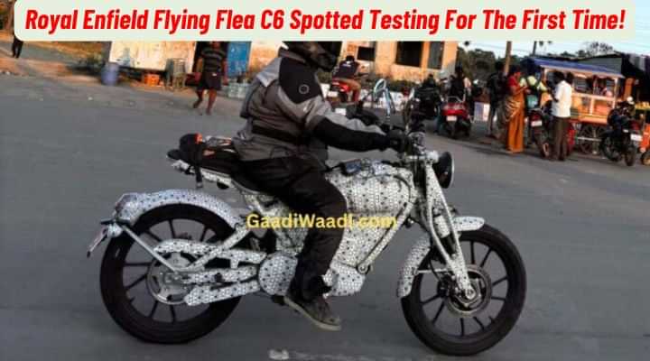 Royal Enfield Flying Flea C6 Spotted Testing For The First Time! Royal Enfield Flying Flea C6 Spotted Testing For The First Time!