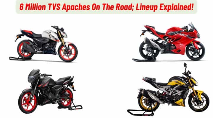 TVS Apache Lineup Explained; From 160cc to 310cc! TVS Apache Lineup Explained; From 160cc to 310cc!