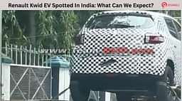 Renault Kwid EV Spotted In India: What Can We Expect?