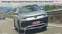 Volkswagen Tayron Spied Testing In India: New 3-Row SUV?