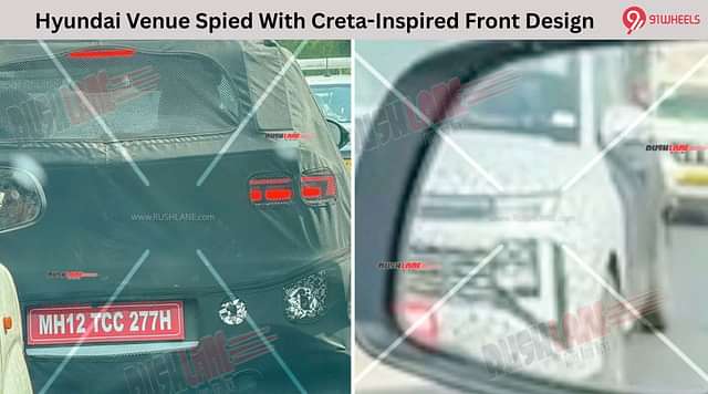 Hyundai Venue Spied With Creta-Inspired Front Design