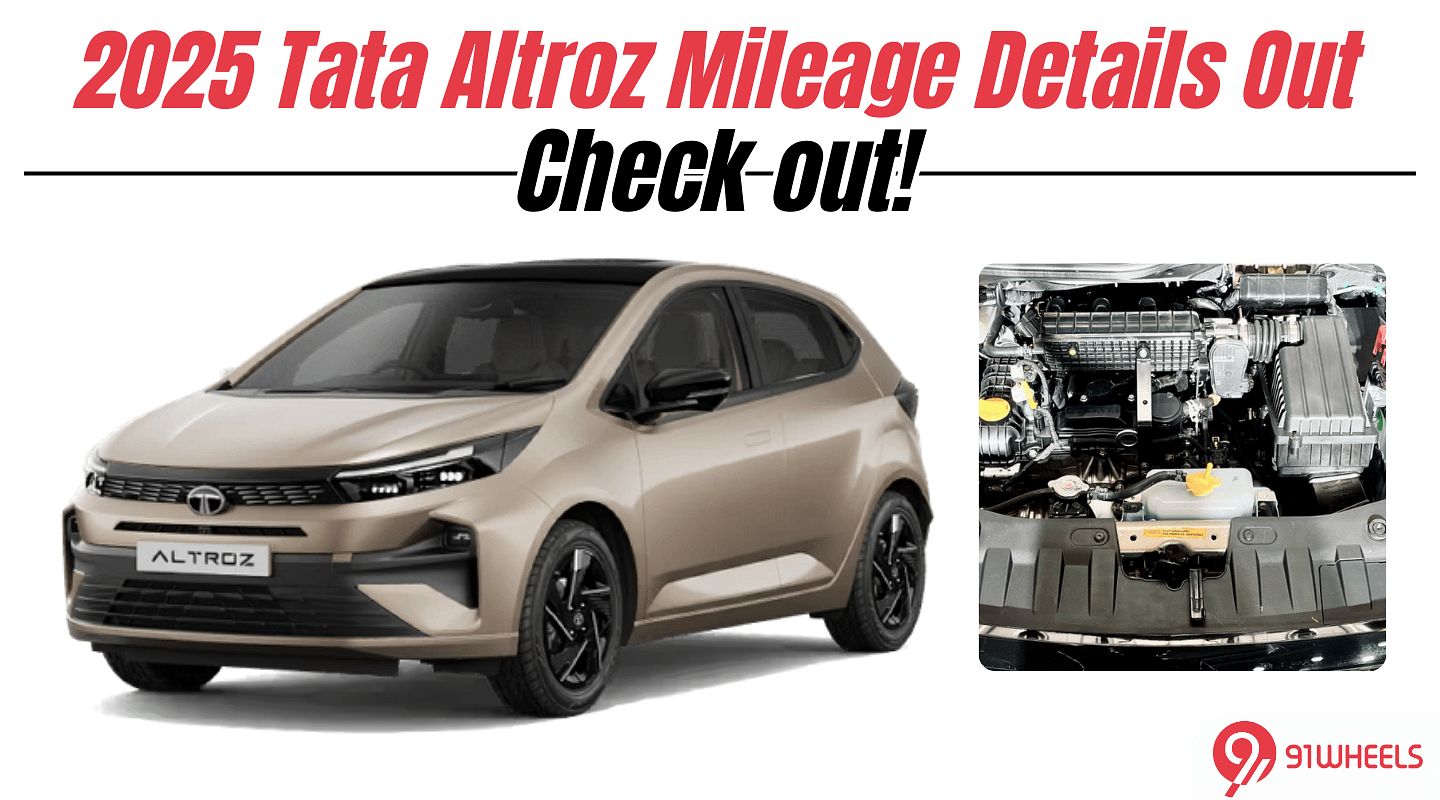 2025 Tata Altroz Mileage Details Out: Check out
