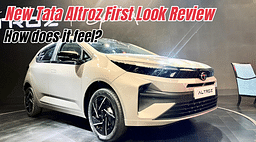 2025 Tata Altroz First Look Review: How's the Look and Feel