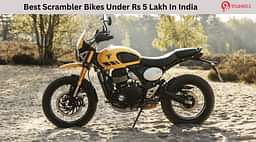 Best Scrambler Bikes Under Rs 5 Lakh In India