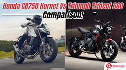 Honda CB750 Hornet Vs Triumph Trident 660: Detailed Comparison