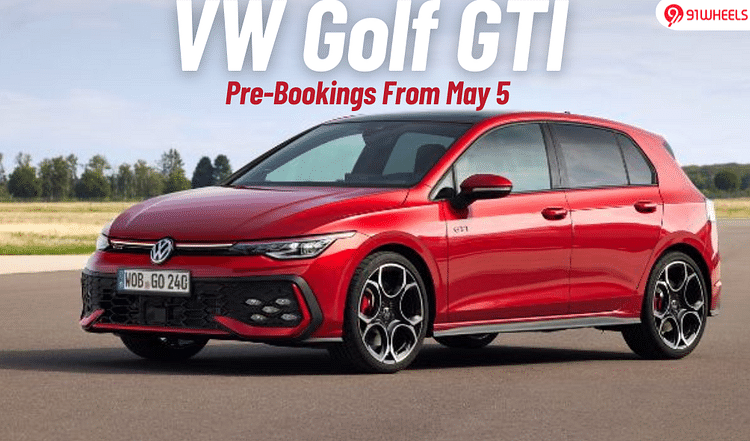 Volkswagen Golf GTI Pre-Bookings From May 5 Onwards