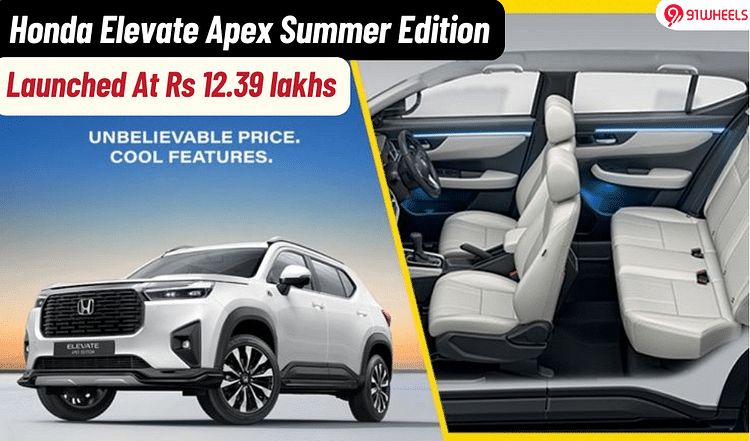 Honda Elevate Apex Summer Edition Gets New Features- Prices Slashed