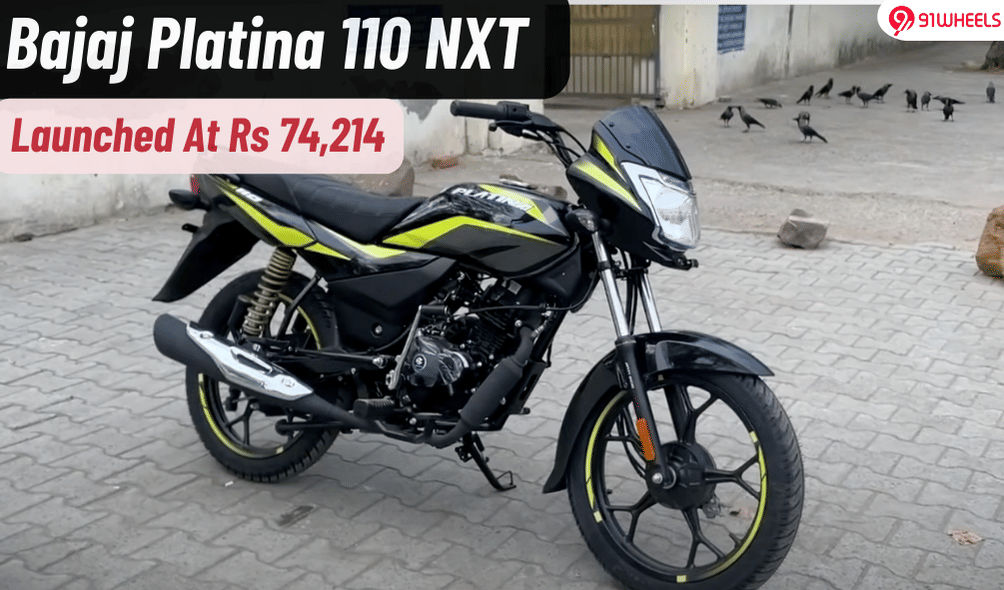 Bajaj Platina 110 NXT Launched At Rs 74,214- New Upgrades Bajaj Platina 110 NXT Launched At Rs 74,214- New Upgrades